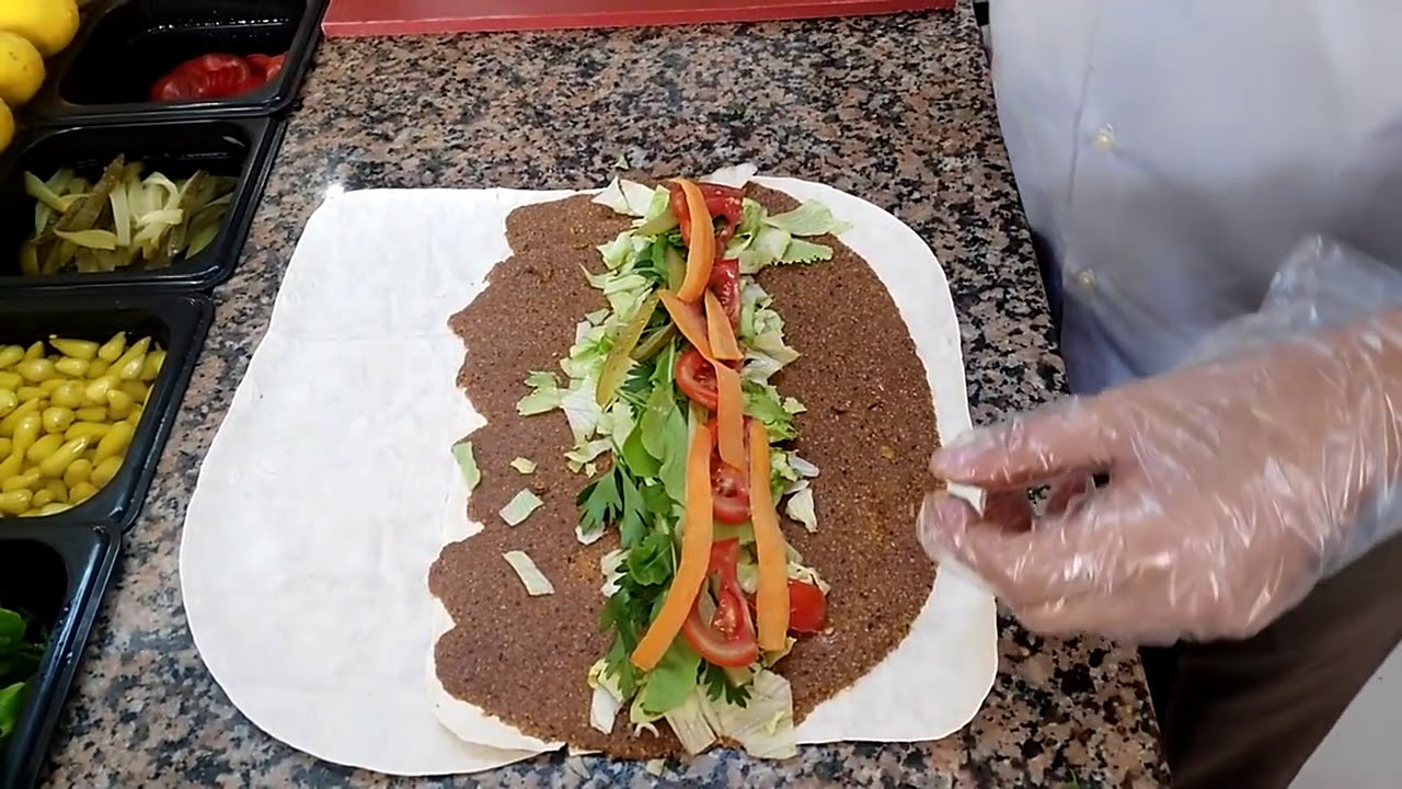 MEGA ÇİĞKÖFTE DÜRÜM  DOYA DOYA YE