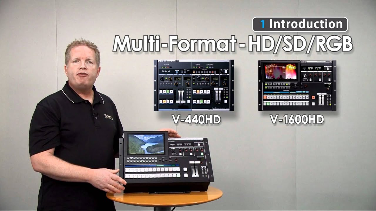 Roland V-1600HD Tutorial 1: Introduction - YouTube