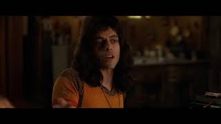 Bohemian Rhapsody - Freddie and Paul Kiss Scene (Rami Malek, Freddie Mercury) @TodayCrab55