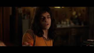 Bohemian Rhapsody - Freddie and Paul Kiss Scene (Rami Malek, Freddie Mercury)