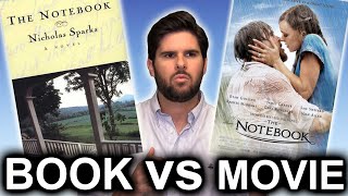 The Notebook - Book vs. Movie