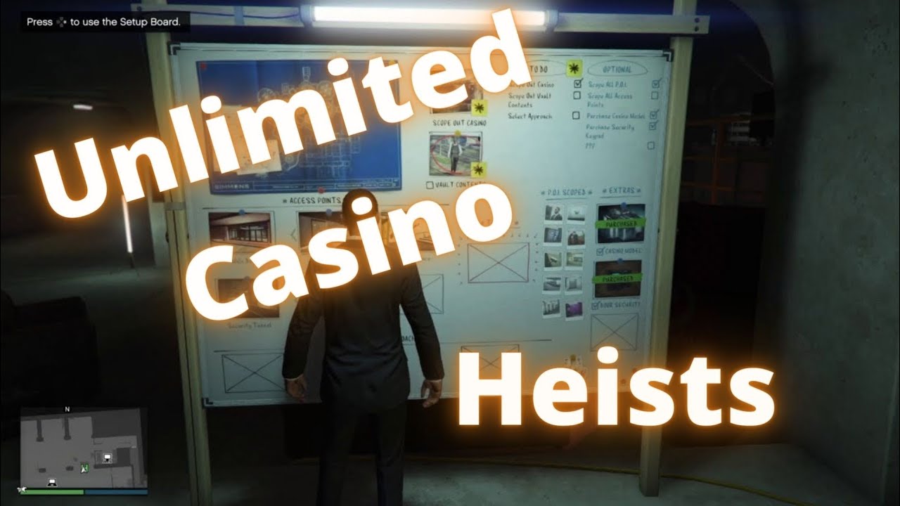How To Restart Casino Heist