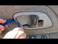 How To Replace Interior Door Handle On A Chevrolet or GMC Truck 95-99