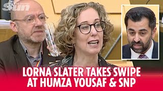 Lorna Slater reaffirms Green position against dualling of A96 as she takes swipe at Humza Yousaf