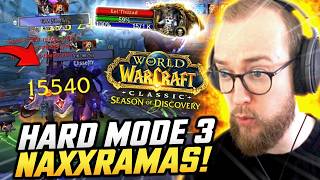 I Attempted Naxx HARD MODE 3 on SoD!