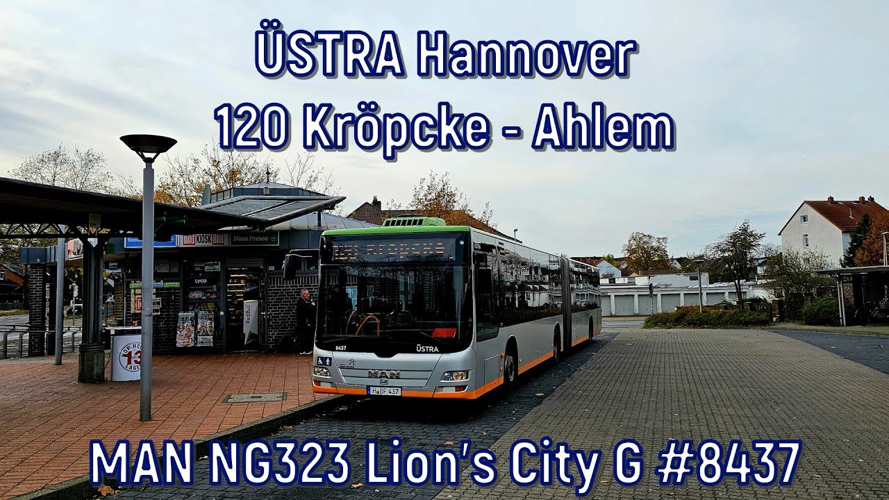 ÜSTRA Hannover - Linie 120, MAN NG323 Lion's City G 
