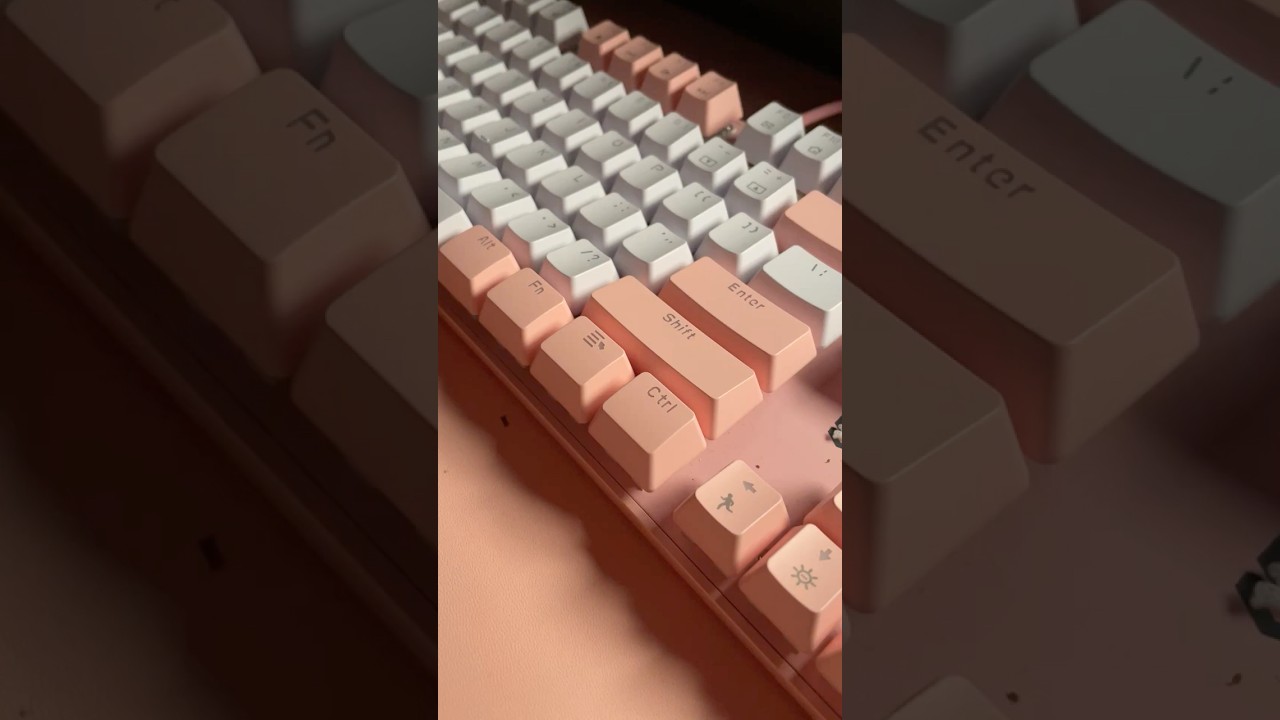 ASMR Typing on clacky keyboard 