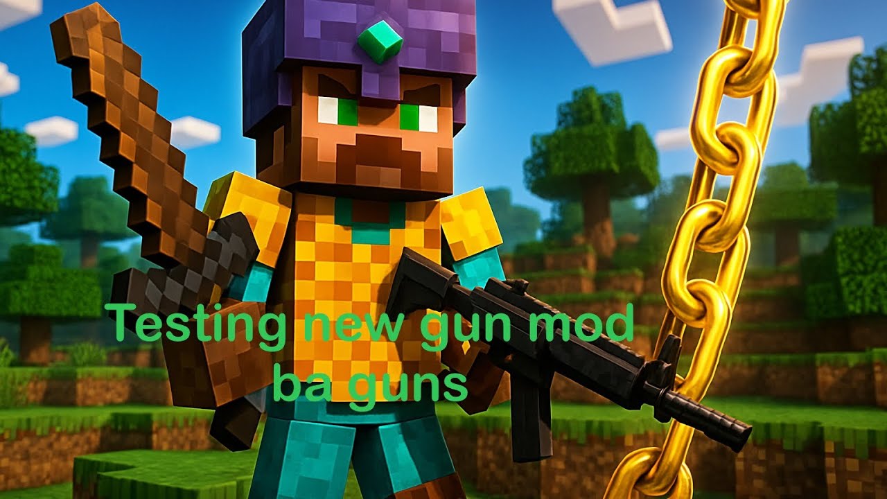 Testing new gun mod ba guns - YouTube
