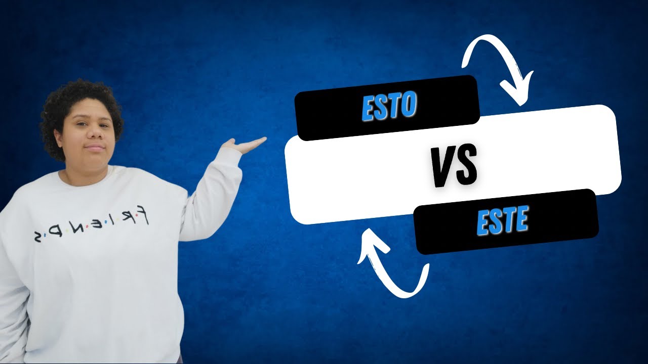 ¿Eso o ese? - Whats the difference? - YouTube