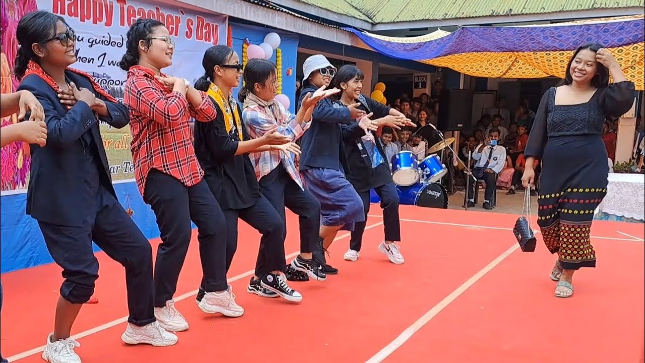 Garo Group Dance | St.Thomas H.S School Mendipathar