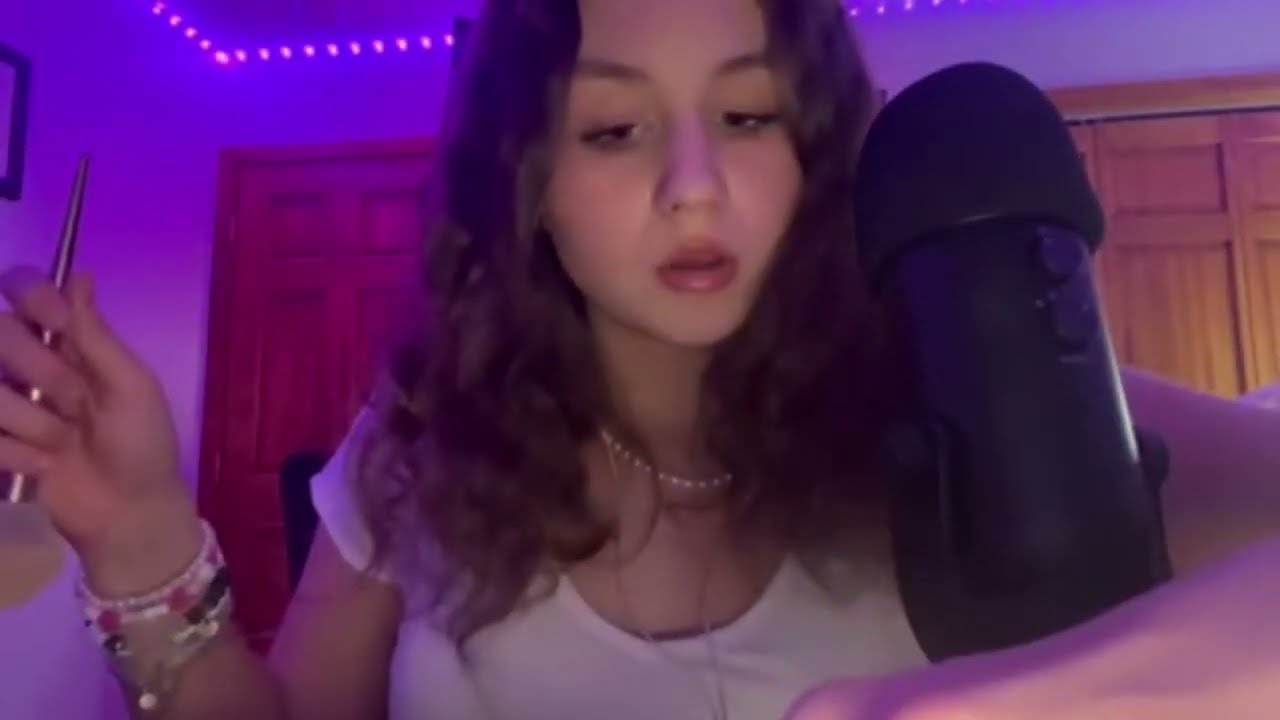 doing your skincare and makeup! collab with @lilabxasmr