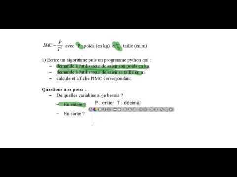 IMC 1 variables
