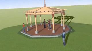 Muziekkoepel Worpplantsoen Animatie