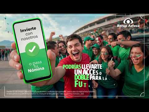 Invierte o pasa tu Nómina con Banco Azteca y gana.