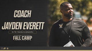 August 18, 2023 | Jayden Everett Media Availability
