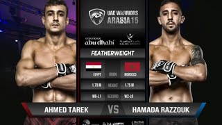UAE WARRIORS 68 ARABIA - 🇲🇦 HAMADA RAZZOUK VS 🇪🇬 AHMED TAREK