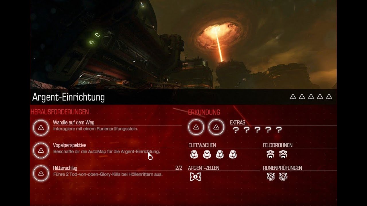 Doom Mission 4, ArgentEinrichtung YouTube