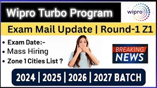 Wipro TURBO Hiring 2025  | Freshers Project Engineer Role | CTC ₹5.5 LPA | Apply Now #wipro #latest