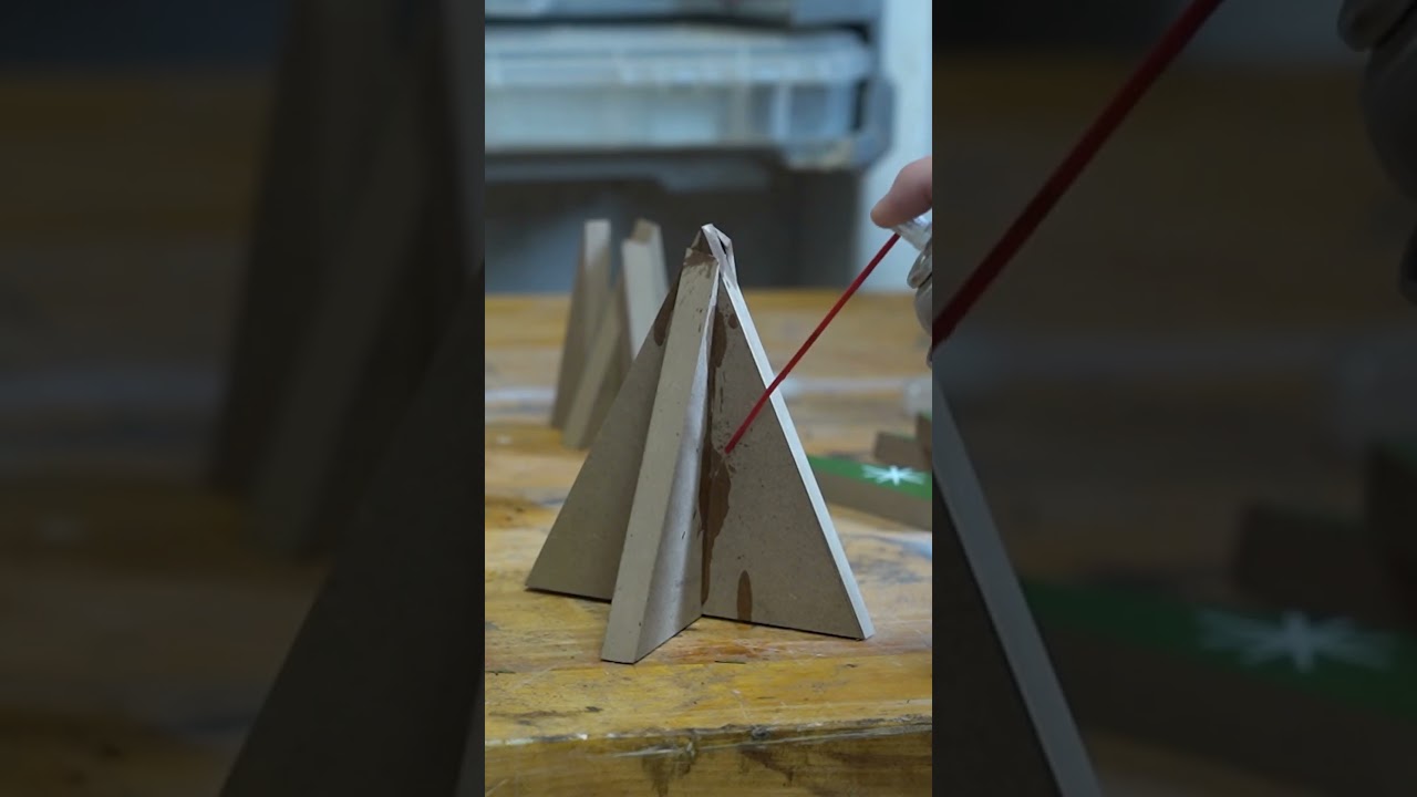 DIY Organic Holiday Tree Decor | thrift flip challenge 