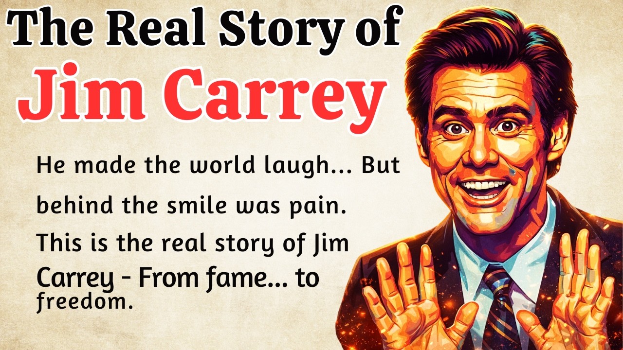 The Sad Truth Behind Jim Carrey’s Laughter 🤡 | English Odyssey @EnglishOdyssey1362