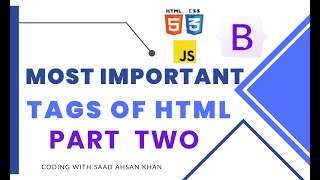 Most important html tags in hindi (urdu) | basic html tags and attributes |