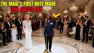 CEO's Wife Invited Black Cleaning Lady to Her Gala "as a Joke" — 300 Guests Sob at Her First Note