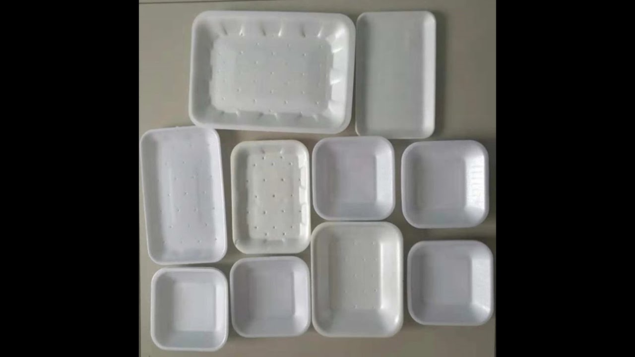 ps foam plate vacuum forming machine for making take away food box