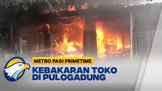 Diduga Gas Bocor, 6 Rumah dan 1 Toko di Pulogadung Ludes Terbakar