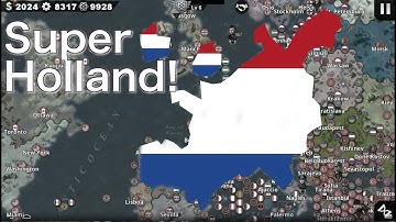 World Conqueror 4 2018 Mod: Holland turns back into an EMPIRE!