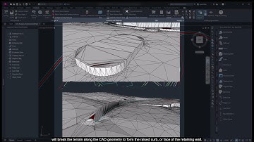 Assign Curbs and Retaining Walls Using Grading Optimization! #civil3d #grading #site #modeling #yt