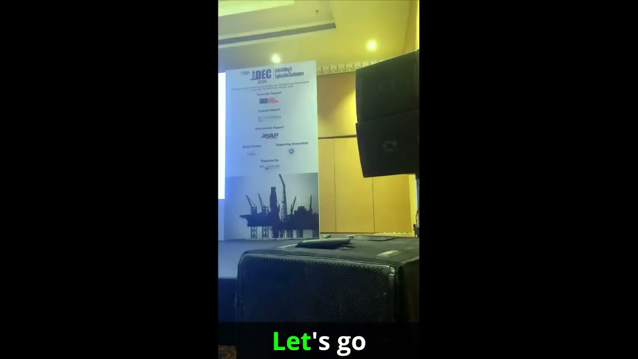 Nikita Rana acting as a corporate emcee