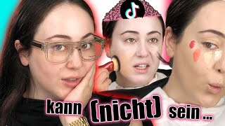 WTF virale TikTok Makeup Hacks und Trends ! Lohnt der sh*t?