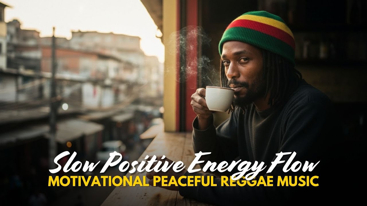 Motivational Peaceful Reggae Music for Calm Mornings, Gentle Healing, and Slow Positive Energy Flow