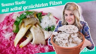 Pink Risotto with Home-Grown Mushrooms | Felicitas Then | Pimp Your Food