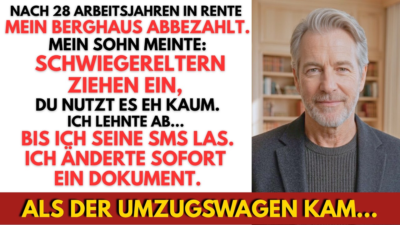 Mein Sohn versprach den Schwiegereltern mein Berghaus—er dachte nicht an meine Reaktion…