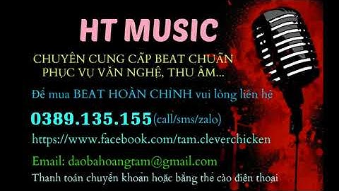 BEAT Em Trong Mắt Tôi – Tóc Tiên TONE NAM