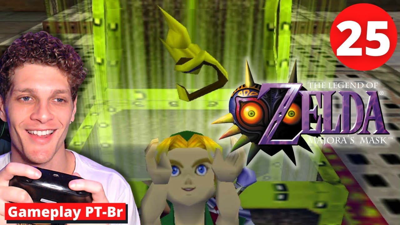 PEGAMOS o HOOKSHOT em ZELDA MAJORA'S MASK 25 Gameplay PT BR Thamás