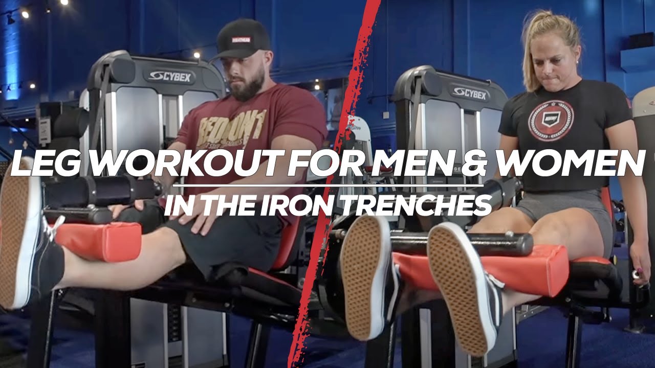 Leg Workout for Men & Women | IN THE IRON TRENCHES