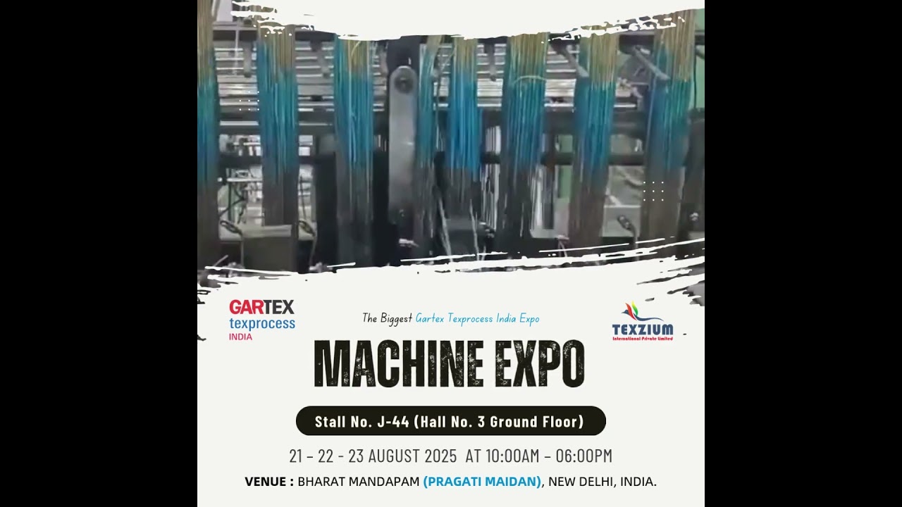 Get ready for the ultimate textile & garment machinery showcase.