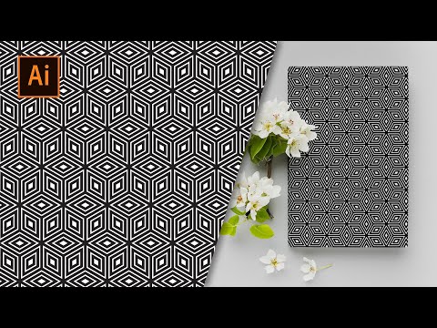Adobe Illustrator || Geometric Hexagonal Pattern Tutorial || AuthenTech