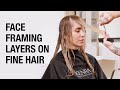 How to Cut Face-Framing Layers | Haircutting Tutorial | Kenra Professional
