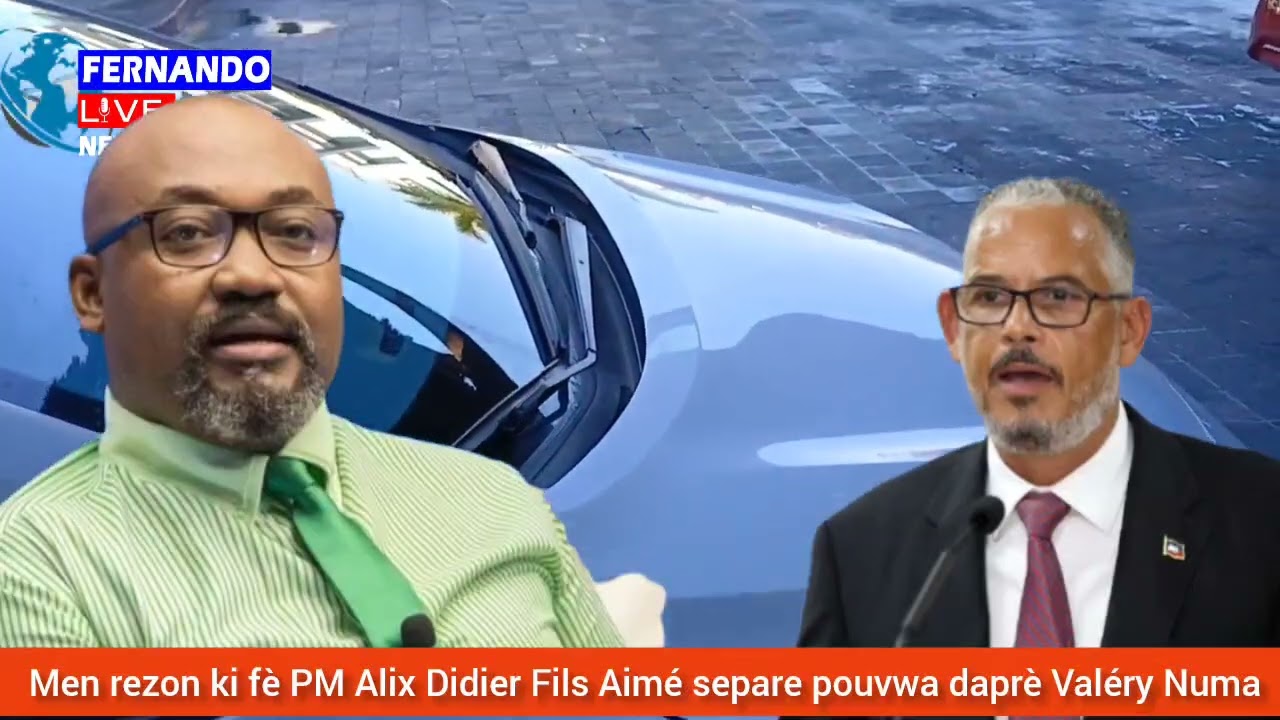 🔥🇭🇹🔥🇭🇹🔥Men rezon ki fè PM Alix Didier Fils Aimé separe pouvwa daprè Valéry Numa