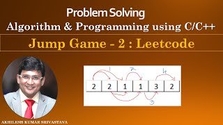 Jump Game 2 - Leetcode Problem and Solution (Problem based on BFS of Graph)