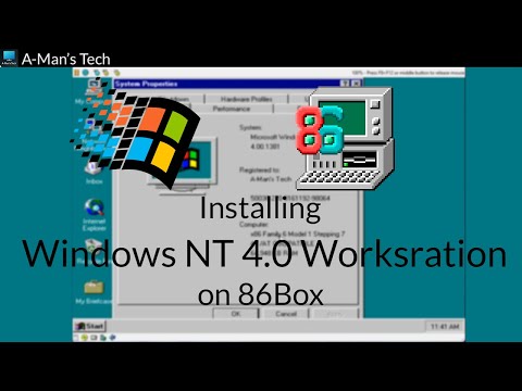 Installing Windows NT 4.0 in 86Box