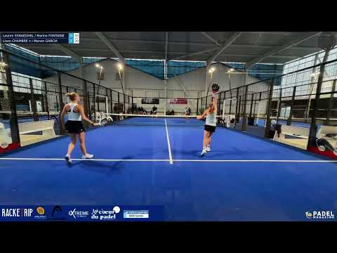 1/2 - P1000 DAMES TSB VALENCIENNES : SYNAEGHEL / FONTAINE VS CHAMBRE / GARCIA
