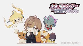 ポケモン シャイニングパール #10 | バッジ６個目いくぞ～～！！！！　※概要欄必読【にじさんじ/叶】