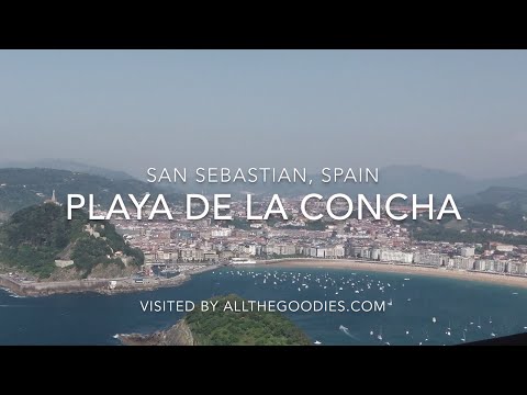Playa de la Concha, San Sebastian | allthegoodies.com