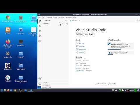 How to create your first HTML web page in visual studio code