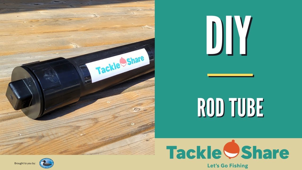 DIY Rod Tube - Easy Project to Protect Your Spinning Rods 
