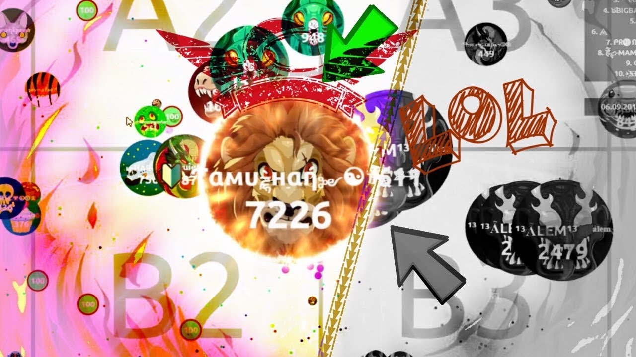 AGAR.İO**Double Reverse Canonsplit*%99.9 Impossıble DOUBLESPLİT*Popsplit